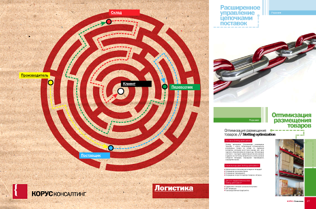 Буклет компании «Корус консалтинг»