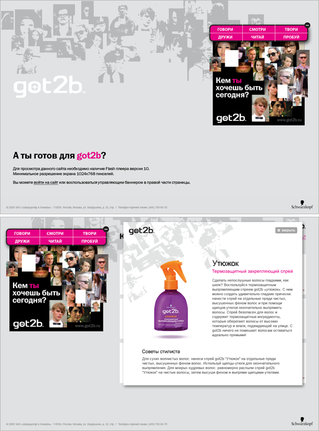 Дизайн сайта Got2b.ru